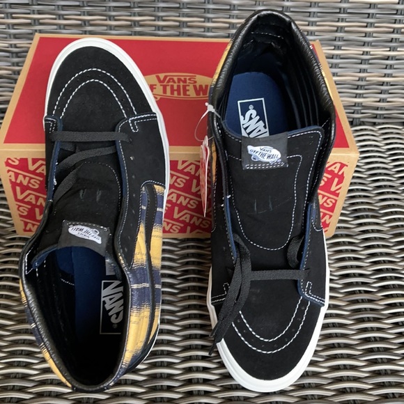 Vans Sk8-Hi Denim Stripes Black/True White WMNS - Picture 13 of 16